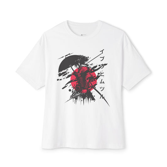 Bushido Strike Tee – Samurai Ink Brush Graphic - Akram
