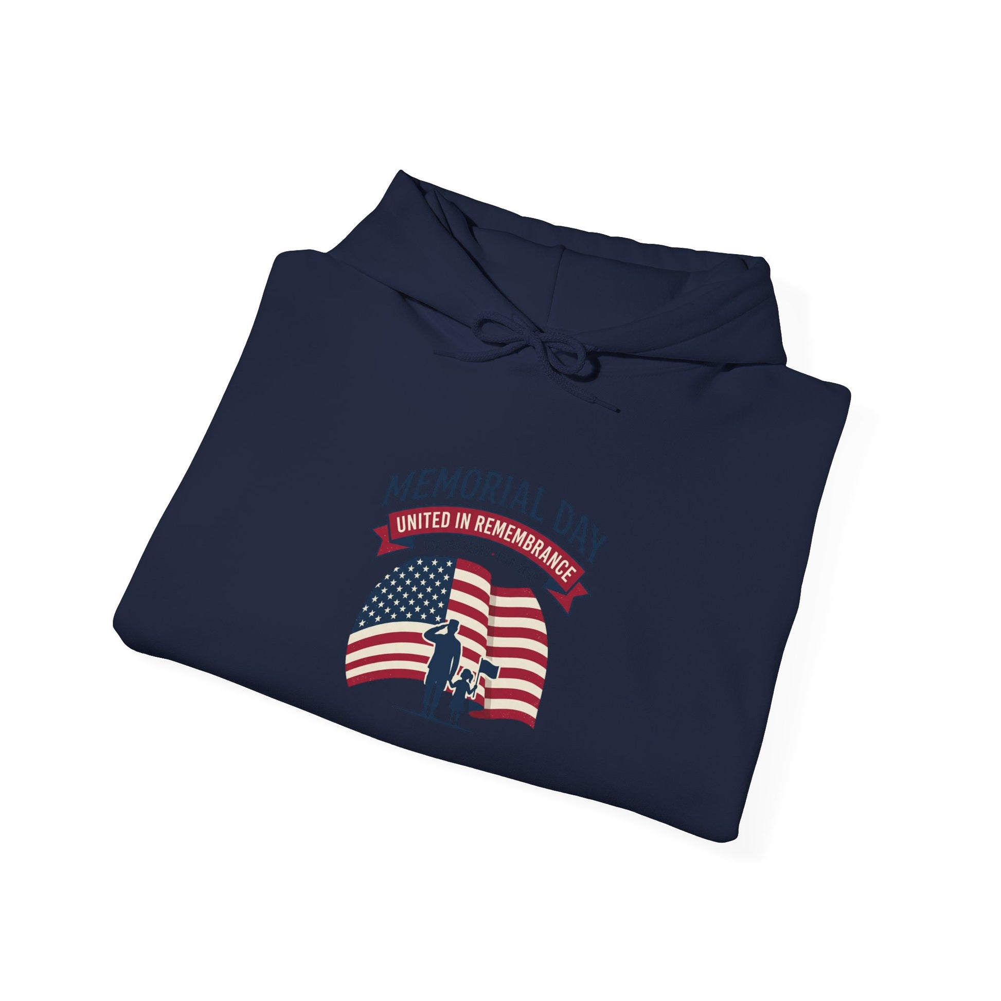 USA 250 Memorial Day Hoodie – Vintage Flag Design - Akram