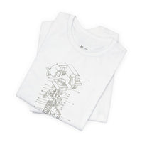 Mechanical Keyboard Switch Blueprint Tee - Akram