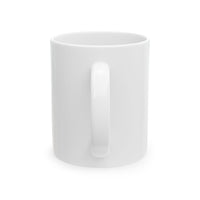 The Feast Stories Ceramic Mug — Pale Gold Lettering Coffee Cup (11oz, 15oz) - Akram