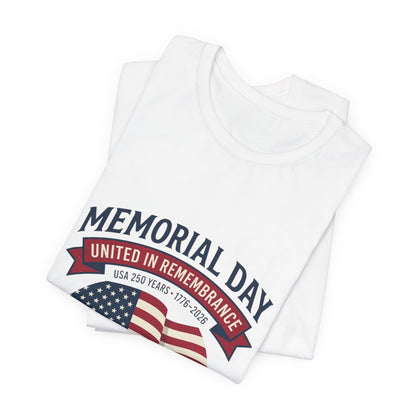 USA 250 Memorial Day Tee - Akram