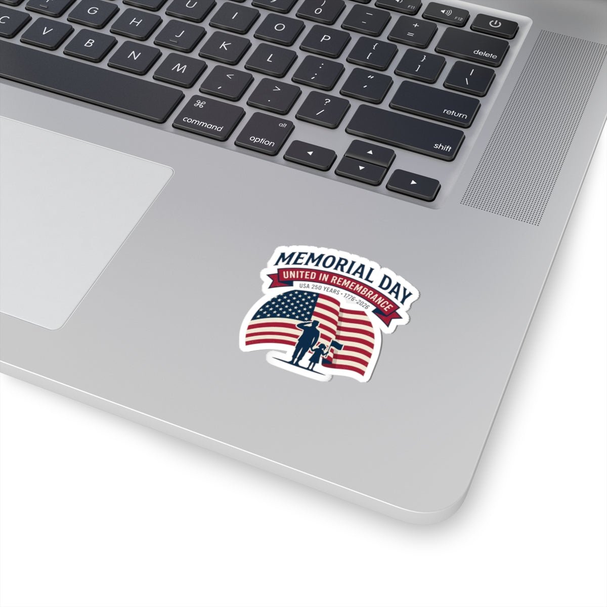 USA 250 Anniversary Vintage Sticker – Memorial Day 1776 - 2026 - Akram