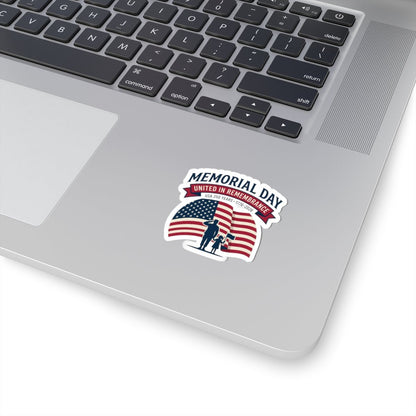 USA 250 Anniversary Vintage Sticker – Memorial Day 1776 - 2026 - Akram