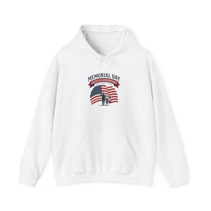 USA 250 Memorial Day Hoodie – Vintage Flag Design - Akram