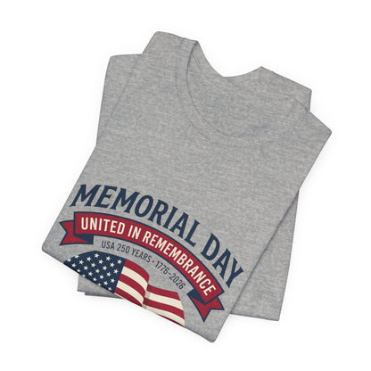 USA 250 Memorial Day Tee - Akram