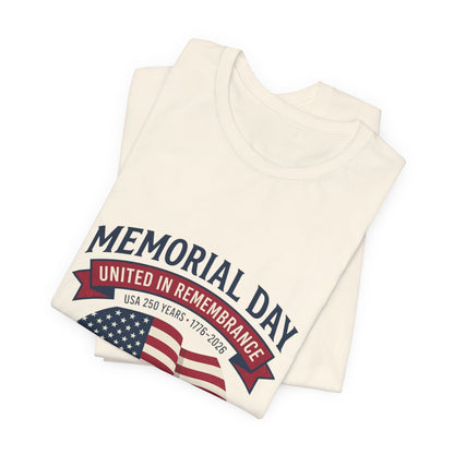 USA 250 Memorial Day Tee - Akram