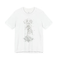 Mechanical Keyboard Switch Blueprint Tee - Akram