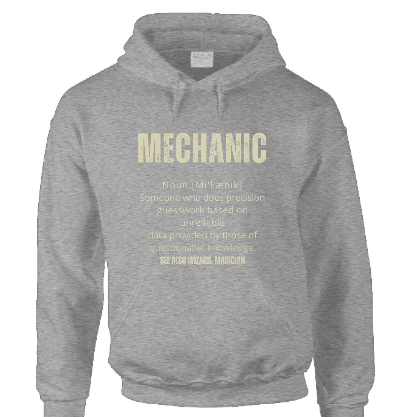 "Mechanic Definition" Premium Hoodie (Unisex) - Akram